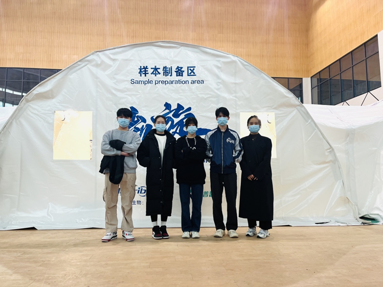 同呼吸 共战“疫” —— 护理与健康学院医学检验技术专业学生火速支援广西百色抗疫