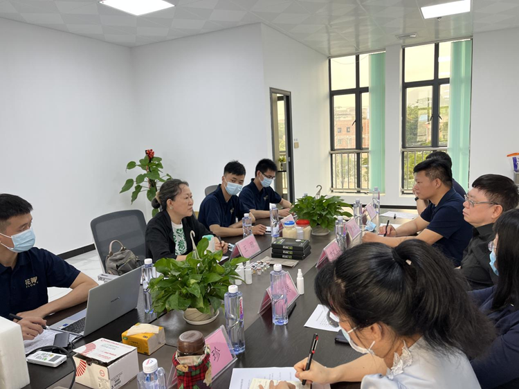 【访企拓岗促就业专项行动】劳汉生校长带队走访润客食品科技有限公司