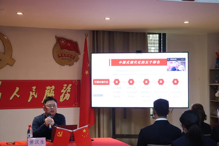 学习贯彻党的二十大精神 办人民满意的职业教育——劳汉生校长、柴克生书记深入一线宣讲党的二十大精神