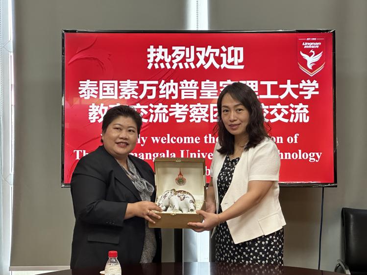 泰国素万纳普皇家理工大学教育交流考察团莅临我校访问交流