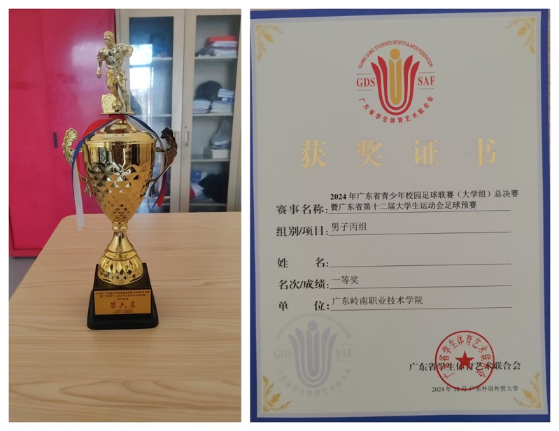 奖状奖杯