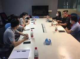 我院与广州流域网络科技有限公司召开校企合作洽谈会