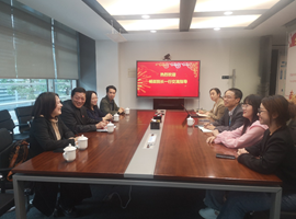 访企拓岗促就业 ，深度交流谋共赢-电子商务学院杨燚院长一行深入企业洽谈校企合作