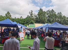 访企拓岗 | 我院教师深入广州校区校园招聘会现场开展交流