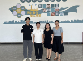 厂中校实践教学 | 电子商务学院教师深入广州炬阳网络科技投资有限公司实地探访学生