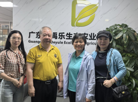 党建引领促融合 电商助农谋新篇——我院陈喜红书记带队赴广东德禹乐生态农业科技有限公司开展访企拓岗调研