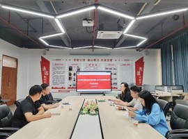 访企拓岗 | 我院与武汉湖东观澜山水文化传媒有限公司洽谈校企合作