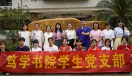 这堂课，编的是耐心，读的是远方——笃学书院学生党支部走进清飞小学