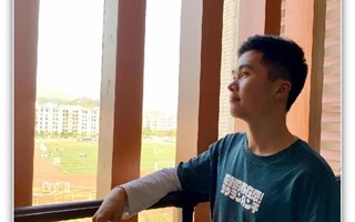 国家奖学金获得者丨计算机网络技术专业张汝峰：“初心不忘，勇于前行。”