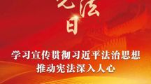 国家宪法日丨学习宣传贯彻习近平法治思想推动宪法深入人心