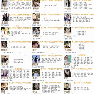 2016届毕业生升本与出国深造学生代表
