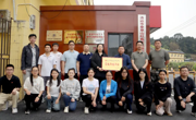 “传承红色精神，赓续奋斗力量”——国际经贸学院党总支秦皇山革命根据地教育实践基地挂牌仪式暨主题党日活动顺利举行