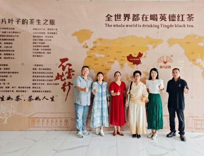 寻茶问道，设计兴农——数字媒体与艺术学院实践团队深入清远茶乡献智献策