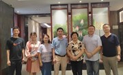 【访企拓岗促就业专项行动】 —— 建筑设计学院赵春齐副院长带队走访穗峰集团