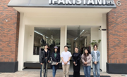 建筑与艺术学院到清远市天予嘉蓝服饰有限公司调研