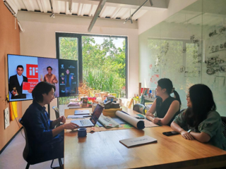 校企携手共育艺术英才，AIGC赋能设计产业新未来——访企Y.STUDIO余子骥设计事务所