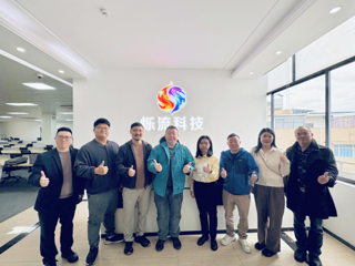 访企拓岗：校企联动谋发展——我院教师团队赴烁流科技，共探人才培养