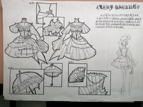 匠心筑基 笔绘时尚｜《服装设计基础》课程成果展示