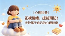 心理科普 | 正视情绪、提前预防！守护属于自己的心理健康