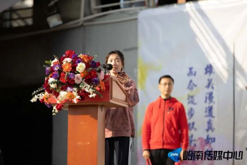 运动员代表钟雪怡