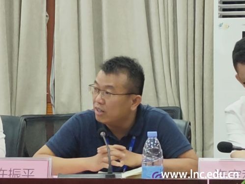 生产实训与技能鉴定处许振平处长发言