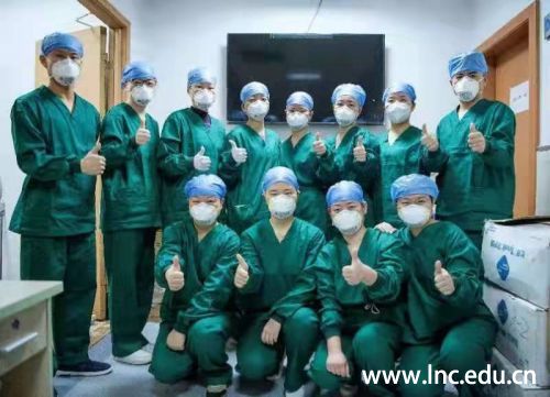 南方医科大学南方医院首批志愿队伍部分合影