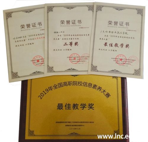 荣誉证书及奖牌