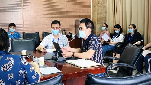 招生处作工作汇报