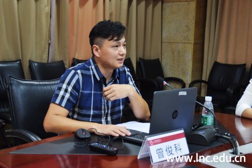 广州市仪器行业协会秘书长曾俊科