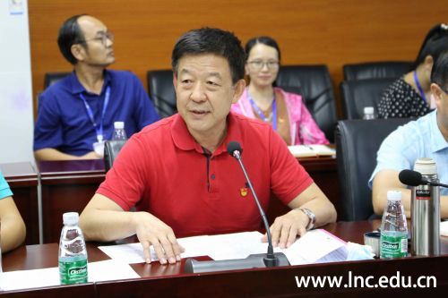 我校党委柴可生书记总结讲话