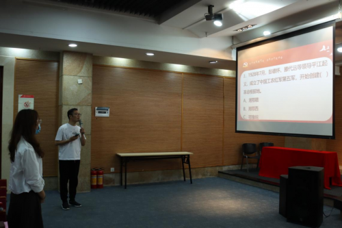 图15：党史知识竞答和党史知识互动游戏现场