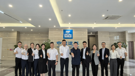 劳汉生校长带队赴中建六局第八建设有限公司中山分公司考察