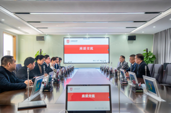 中喆北控（广东）康养有限公司总顾问涂文灿一行到我校交流