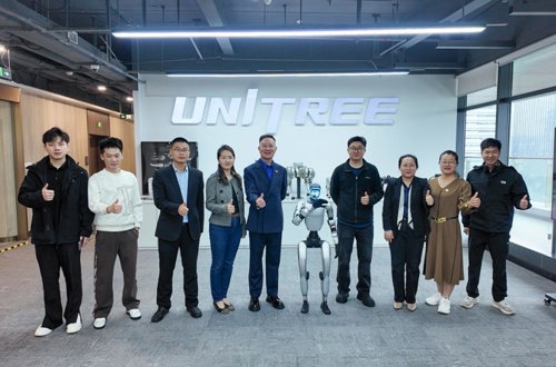 产教融合再突破！我校和宇树科技共话机器人产业人才培养