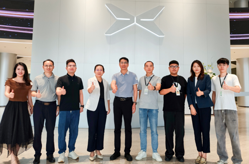 智造赋能育匠才 访企拓岗促共赢——党委书记黄志泉带队赴小鹏汽车全球总部开展调研交流活动