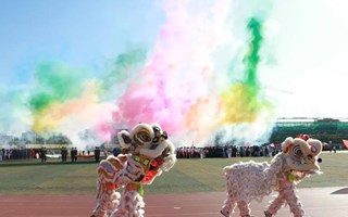 校运会闭幕式|与青春赛跑，一起向未来