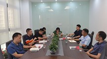 九龙镇乡村振兴工作队队长傅斌一行到我校交流学习 