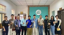 我校乡村振兴教育学院、清远市农业品牌促进会、丰农控股举行三方会谈