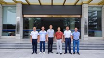 河源市紫金县中坝镇驻镇帮镇扶村工作队到我校参观调研