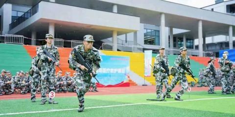 捷报！我校在省大学生军事训练营斩获团体二等奖，战术基础科目摘得单项桂冠！