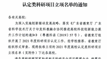喜讯——我院教师获得广东省普通高校青年创新人才类项目立项