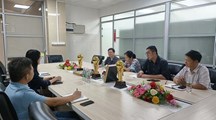 广东省食品安全保障促进会到我院交流指导