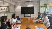 深化产教融合，共育大健康人才 | 翟树芹副校长一行走访骏丰科技股份有限公司