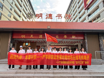 百千万工程｜药香入九陂，产教润乡土——九陂镇五指毛桃标准化种植技术推广突击队乡村赋能行