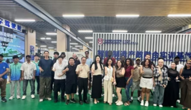 职教出海｜岭南职院低空经济留学生体验班开班啦！