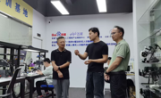 聚焦“芯片级”维修，共探无人设备技能人才培养 ——智造学院访企拓岗走进百度飞桨（广州）人工智能产业赋能中心